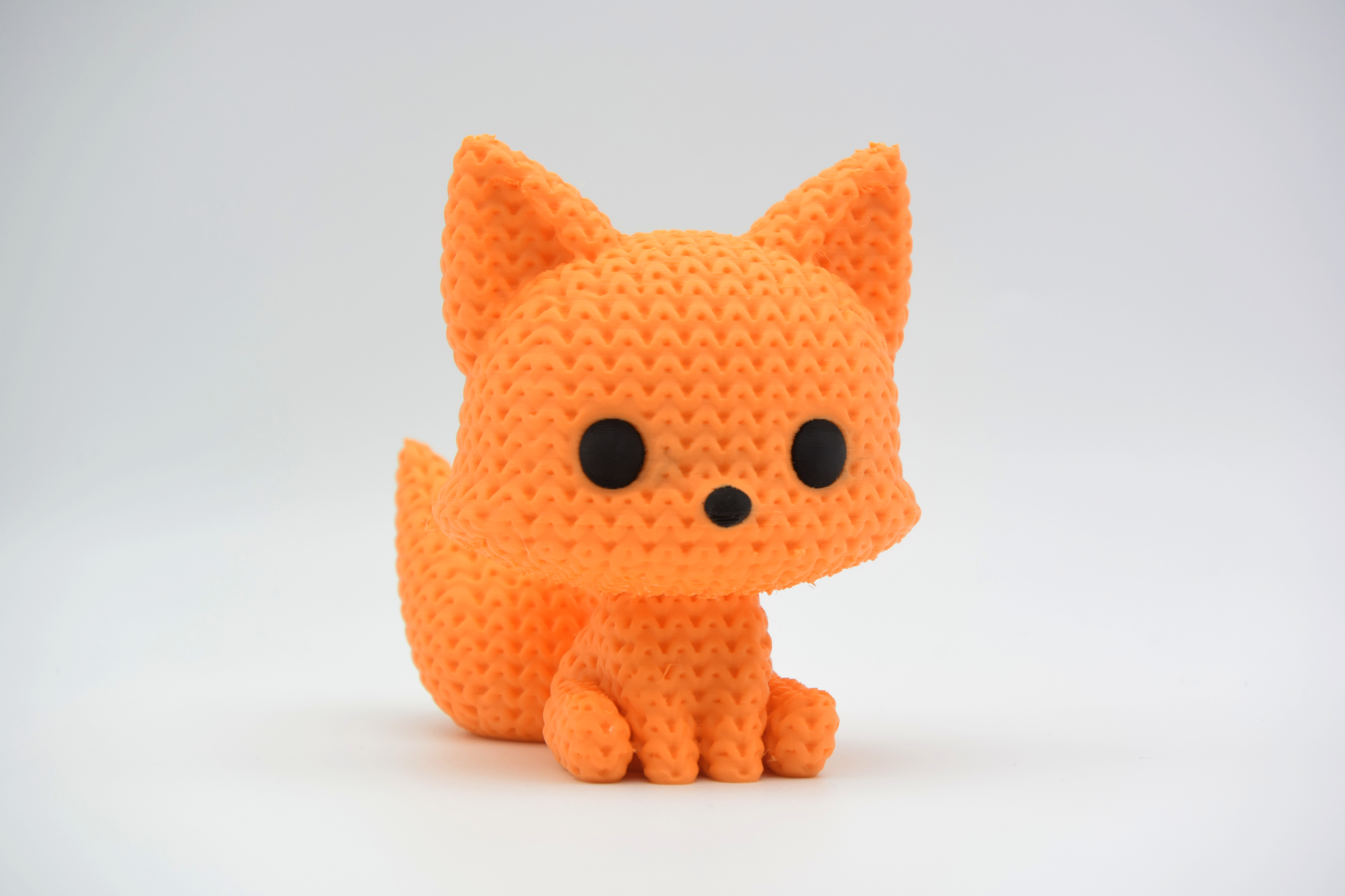 Miniatura 2 do modelo 3D Knitted Fox