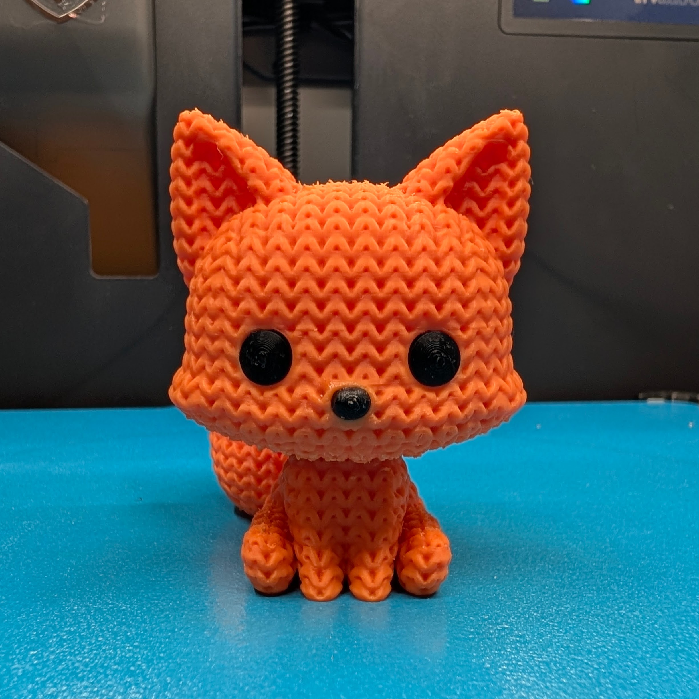 Miniatura 4 do modelo 3D Knitted Fox