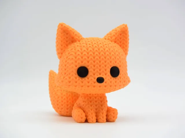 Knitted Fox