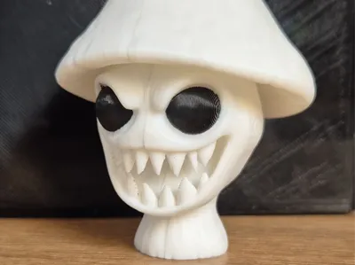 Evil Halloween Mushroom