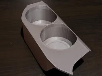 Skoda Octavia 1 cupholder for 2 500ml can PLA/PETG