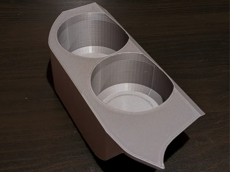 Skoda Octavia 1 cupholder for 2 500ml can PLA/PETG