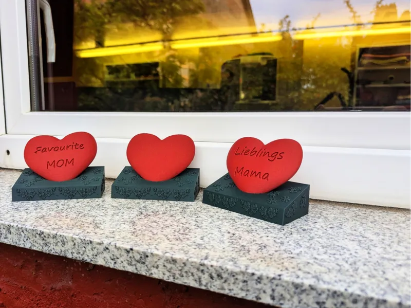 Mothersday Heart "Favourite Mom"