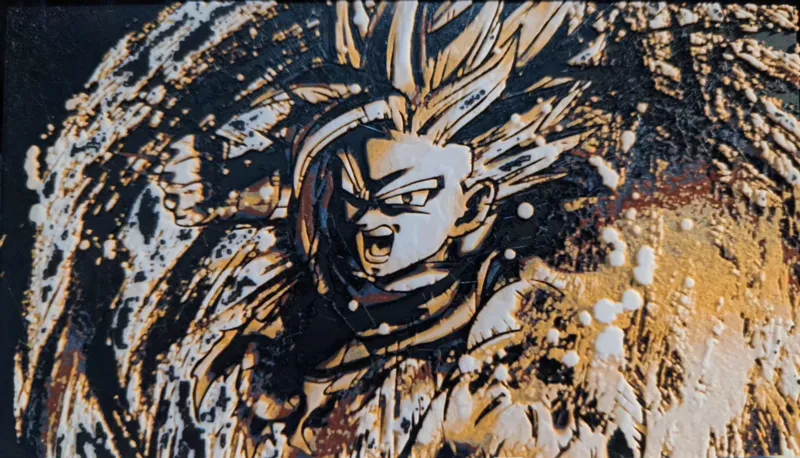 DragonBall Z HueForge