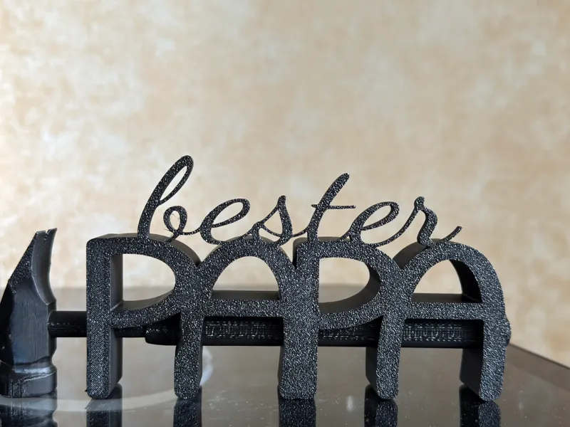 "Bester Papa" Dekoschild Vatertag