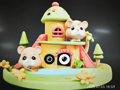 Hamster's Cozy Home