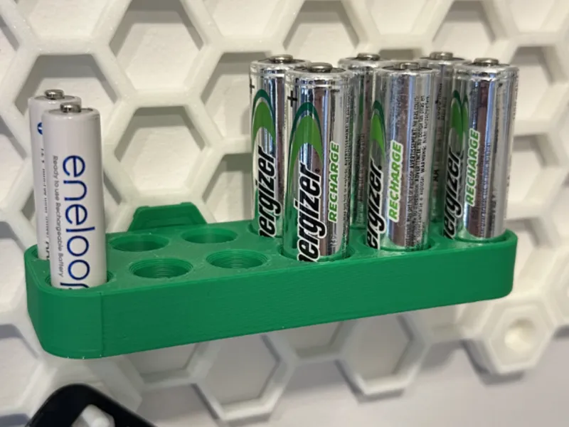 6 x AA and 6 x AAA battery holder mount for HSW