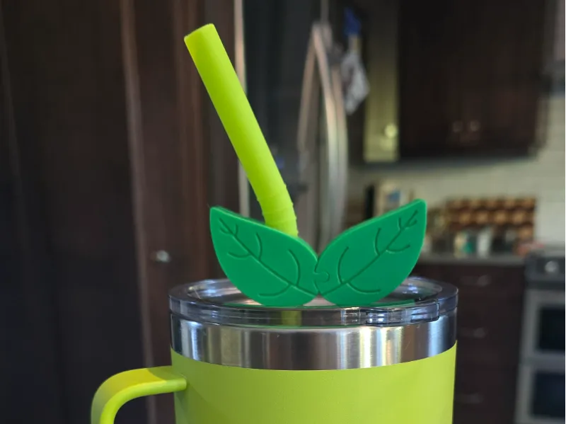 Straw Topper - Leaf