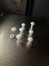 M8 screw nut, 0.2mm layer, 3 walls, 25% infill