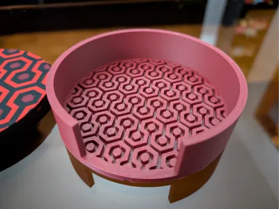 The Shining Carpet Coaster Holder