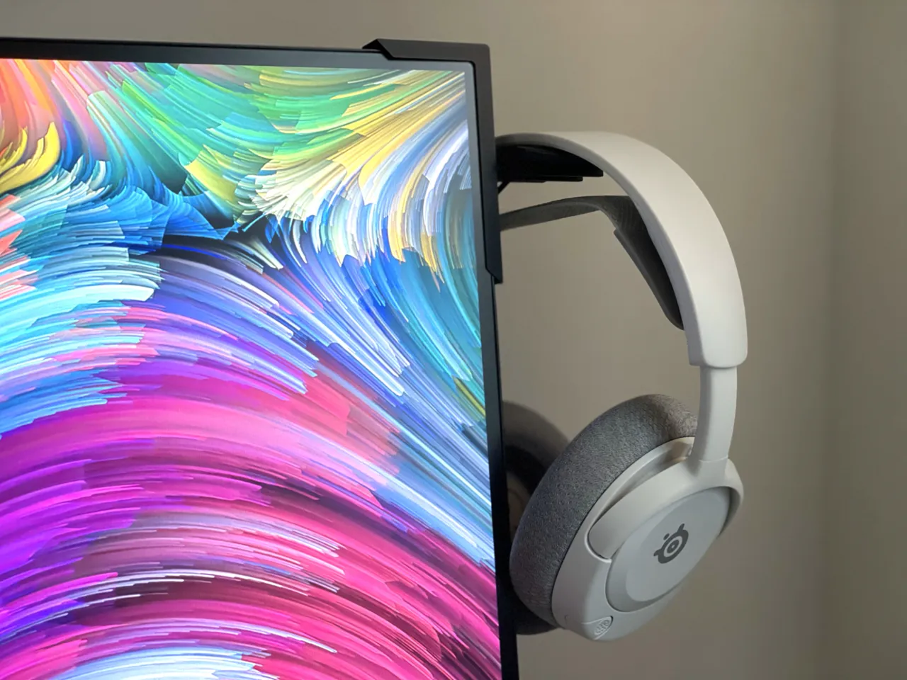 Headphone Holder Monitor Mount view 2
