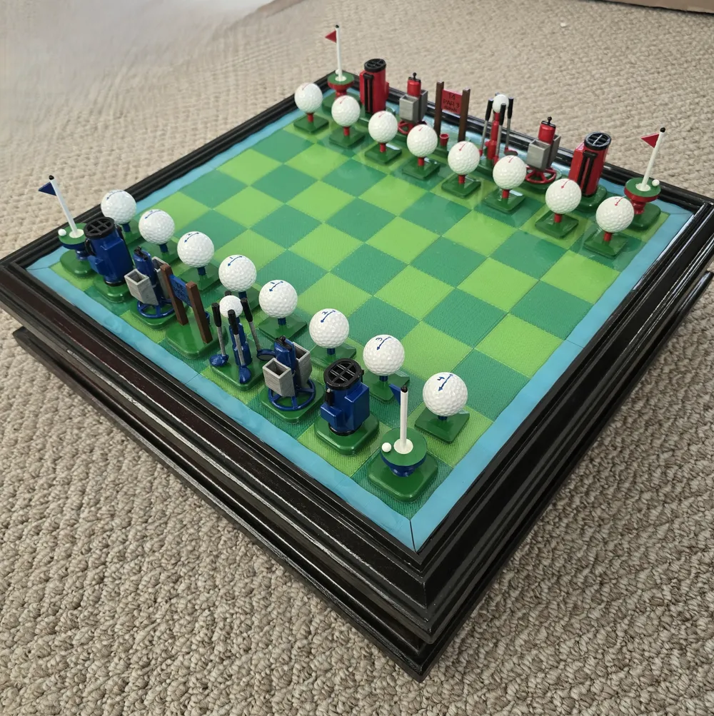 Golf-Schachset von Ryan Kocourek MakerWorld: Kostenlose 3D-Modelle ...