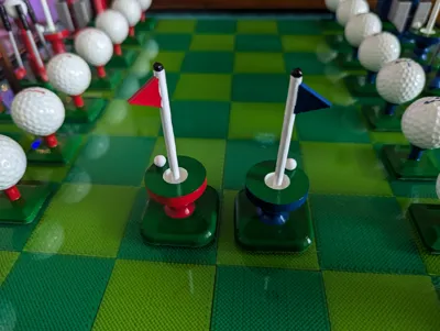 Golf Chess Set by Ryan Kocourek MakerWorld: Download Free 3D Models