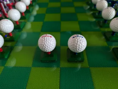 Golf Chess Set by Ryan Kocourek MakerWorld: Download Free 3D Models