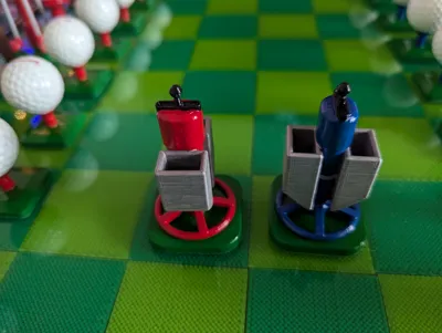Golf Chess Set by Ryan Kocourek MakerWorld: Download Free 3D Models