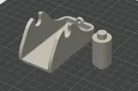 Holder with one-piece shaft