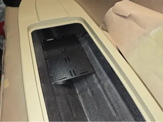 double rc boat battery tray 130x200