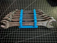 Support Gridfinity pour un jeu de 8 clés DIN 3110 — photo 1