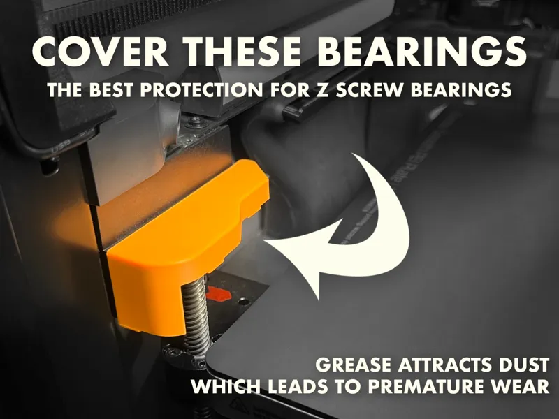Z Screw Bearing Cover