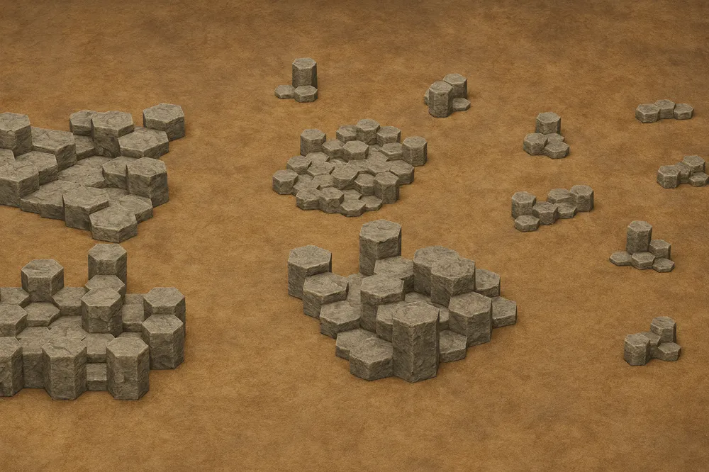 Basalt base toppers all sizes by AdrianB MakerWorld: Download Free 3D ...