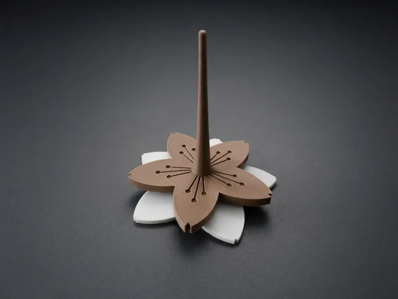 Sakura Yarn Spool Holder (Snap-Fit Glue-Free)