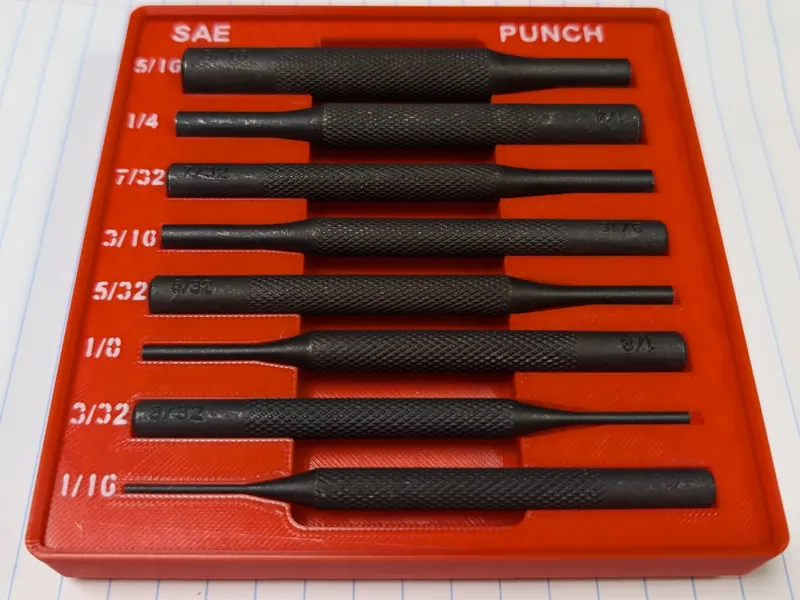 Gridfinity Punch Set Tray