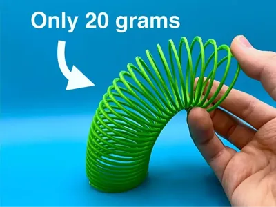Ultra Flexi mini Slinky Fidget (low Filament)