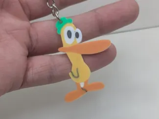 Llavero de pato de la serie de pocoyo