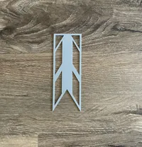 Bookmark Slanted Holes