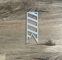 Bookmark Slanted Lines