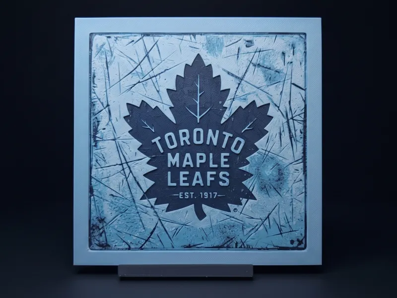 Toronto Maple Leafs - Hueforge Wall Art