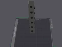 [H Series Printers] Inner Sleeve for XL 6 Cube Tower