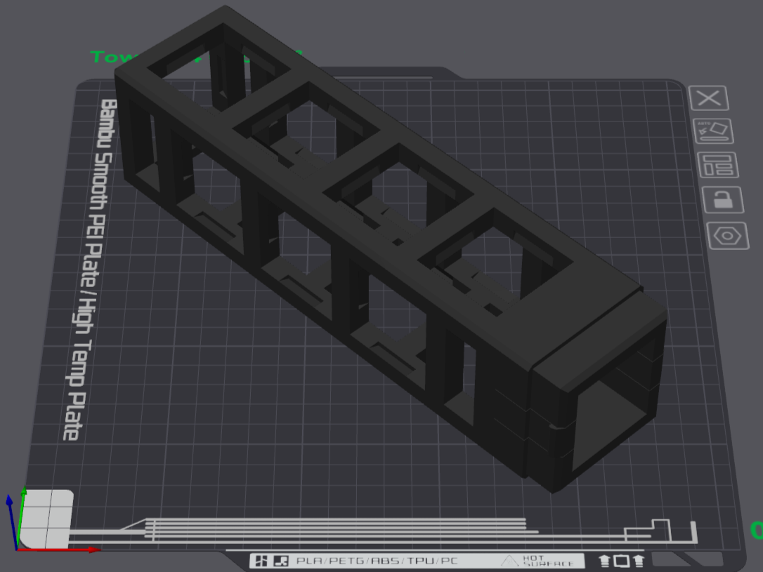 Miniatura 1 do modelo 3D Modular Desk Tower System