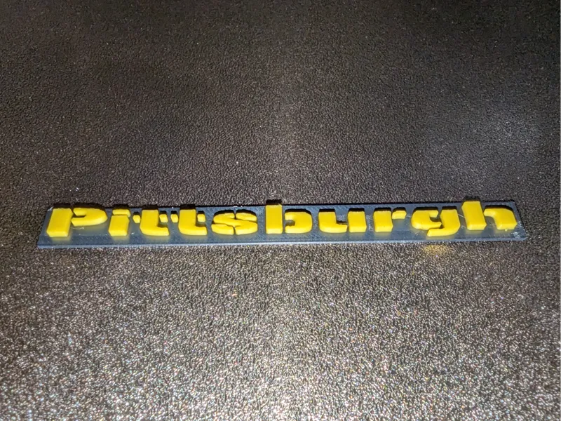 Steelers Logo Thor Hammer (pitt)
