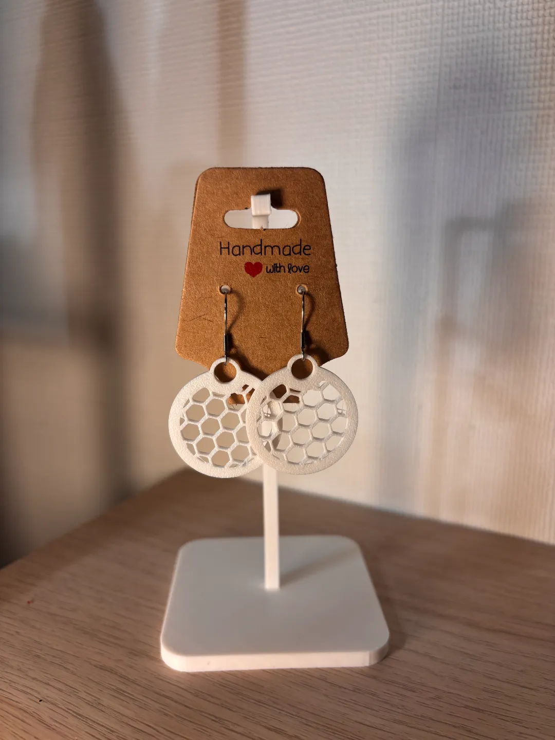 Infill earrings view 3