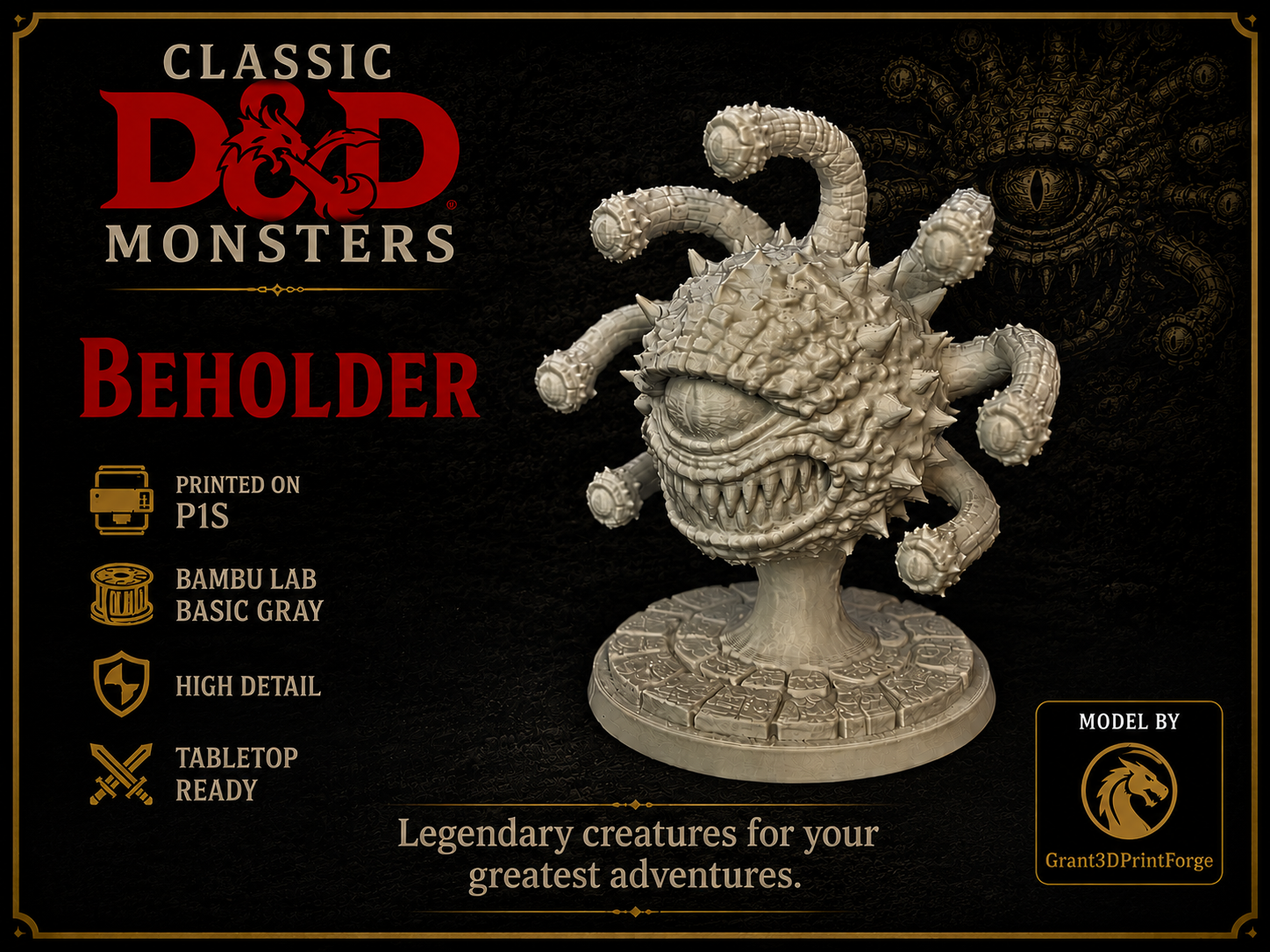 Ancient Beholder - Classic D&D Monsters