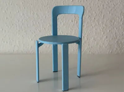 Miniature Bruno Rey / HAY-Inspired Designer Chair