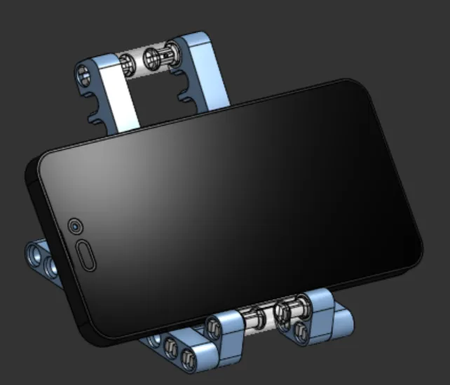 Built Phone Stand Buildable and Adjustable Phone Stand by WillCAD - MakerWorld