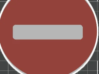 panneau sens interdit