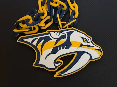 Nashville Predators Oversized Hype Chain (Medium)