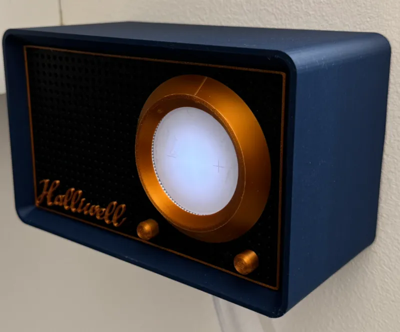 Wall Mountable Vintage HomePod mini Case