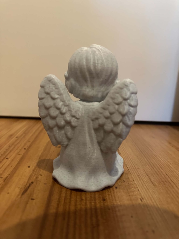 Cute Reading Angel view 4