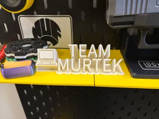 Team Murtek - Name Plate