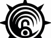Gachiakuta cleaners logo key chain