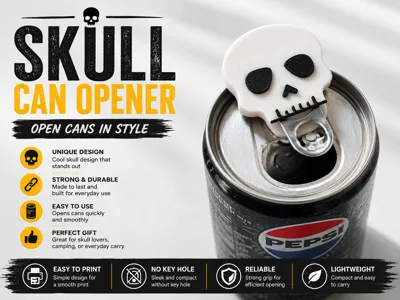 Skull Can opener
