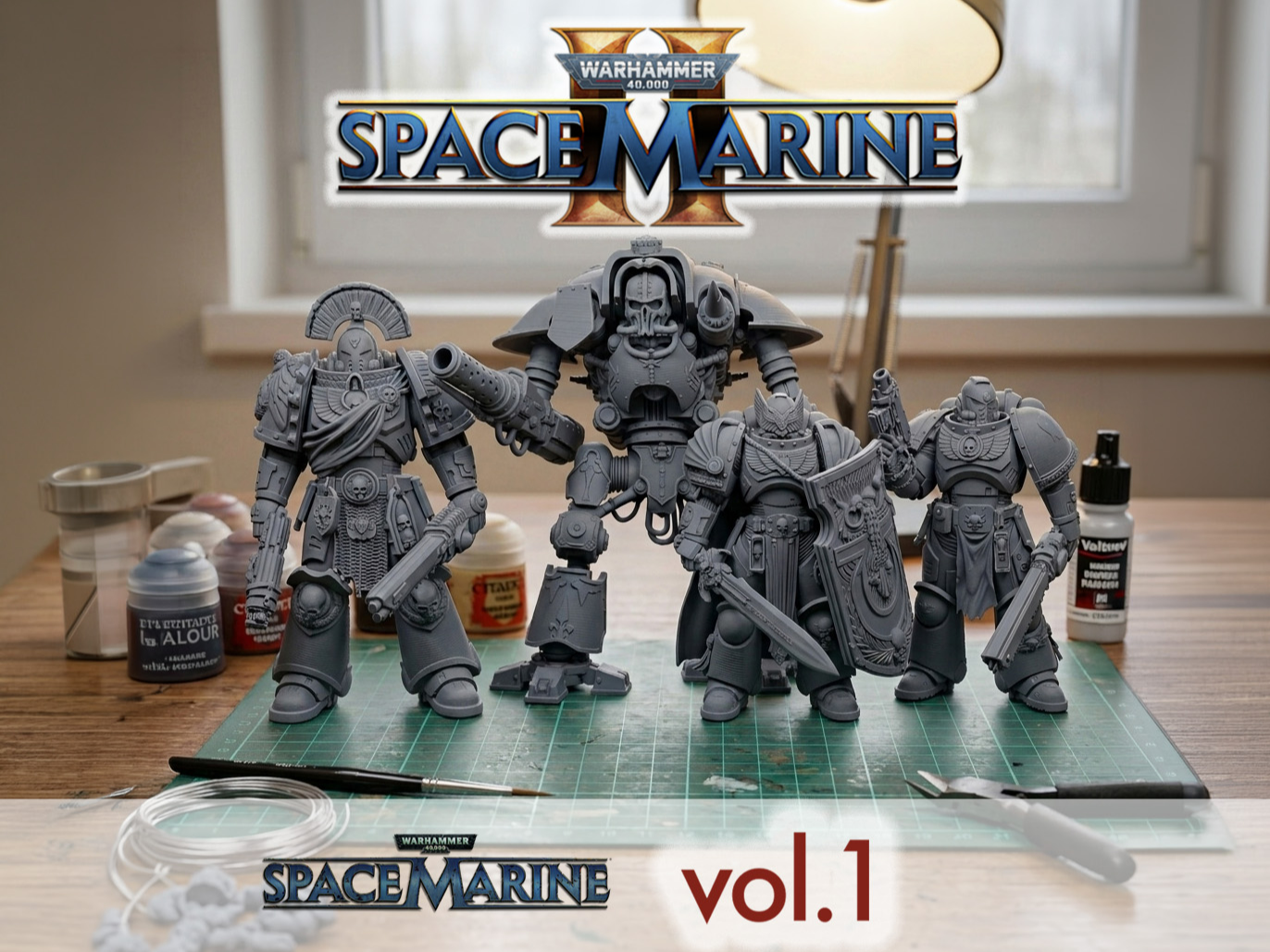 War hammer 40k Space Marine 2 - SET