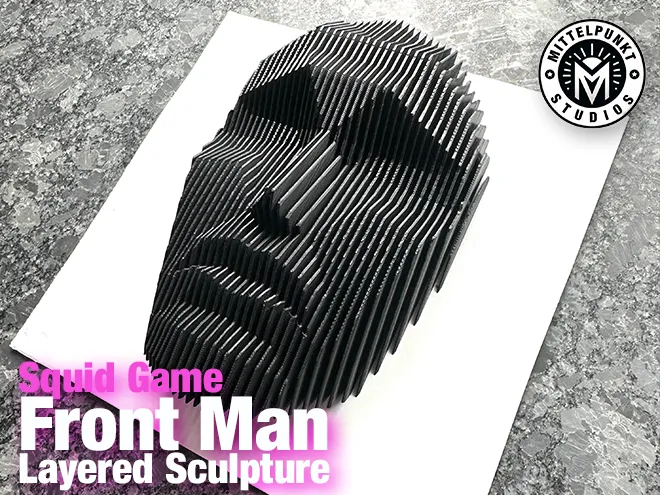 Squid Game Front Man Layered Sculpture