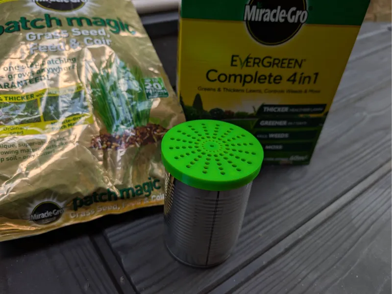 A Simple Tin Can Seed Shaker / Spreader