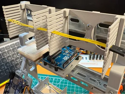 Modular organizer for Dupont cables