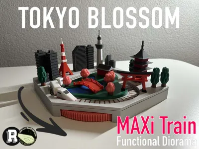 MAXi Train - Functional Tokyo Blossom Diorama